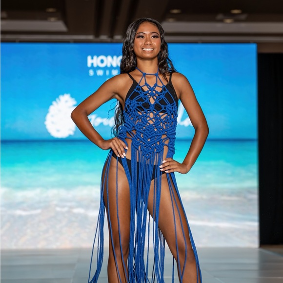 Handmade Macramé Rope Dress GoodVibeGoda Original Design - Picture 14 of 17